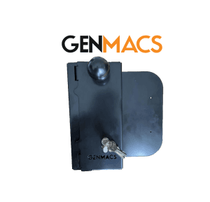 GER-DLM-RIGHT - Door lock with keys Right Hand