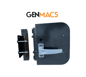 GER-DLM-LEFT - Door lock with keys Left Hand