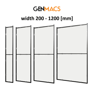 GEN-SLD-PC-xxxx-L - Solid Polycarbon Panel (200-1200 mm x 2050 mm)