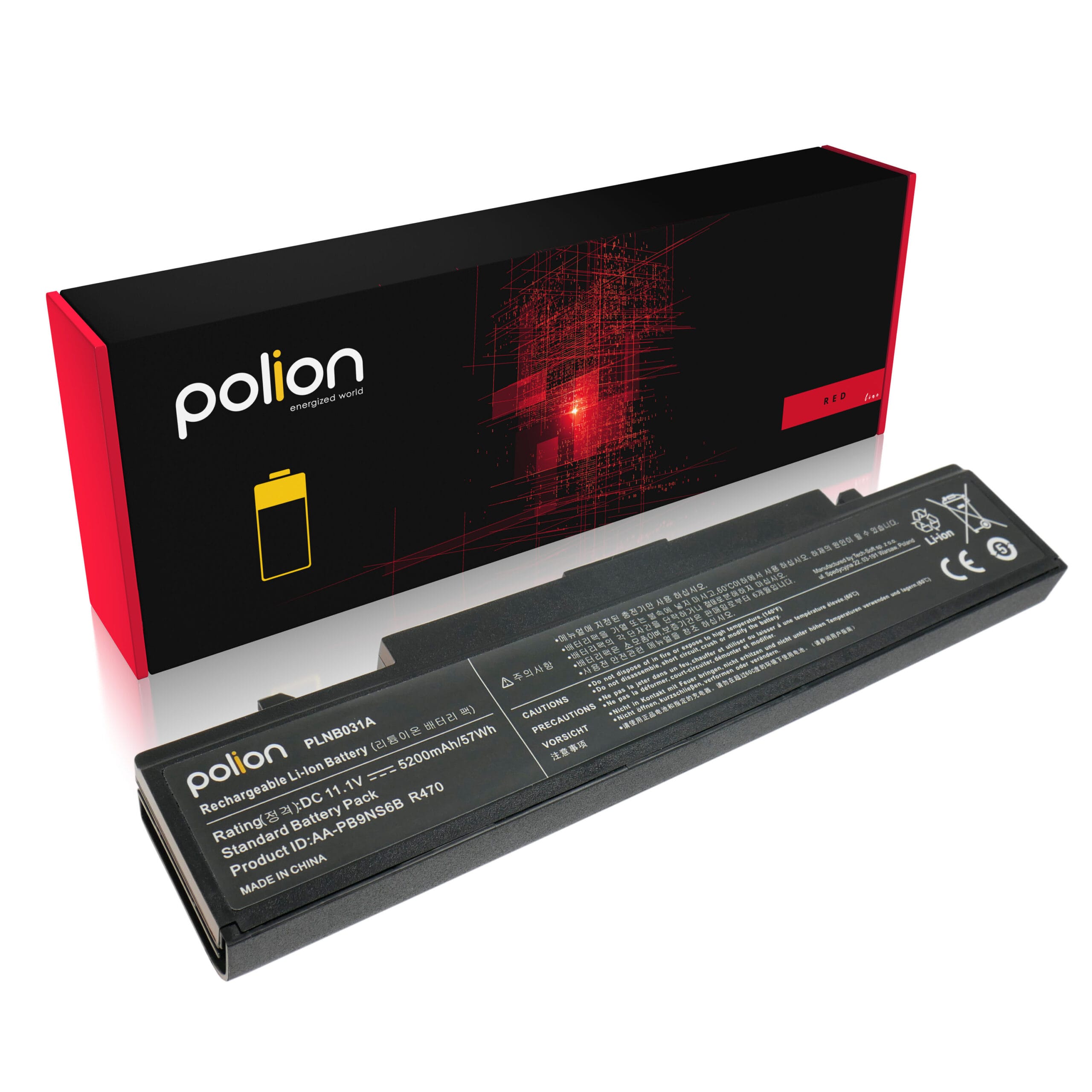 Baterie Polion AA-PB9NC6B pro notebooky SAMSUNG 5200mAh