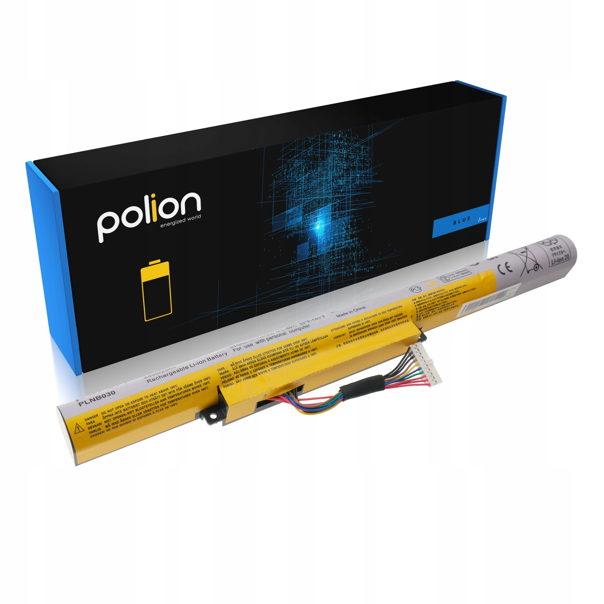 Baterie Polion L12S4K01 pro notebooky LENOVO IdeaPad P400 P500 Z400 Z410 Z500 4400mAh