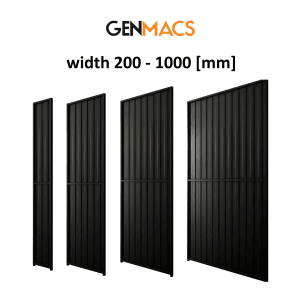 GEN-SMP-xxxx-L - Sheet Metal Panels (200-1000 mm x 2050 mm)