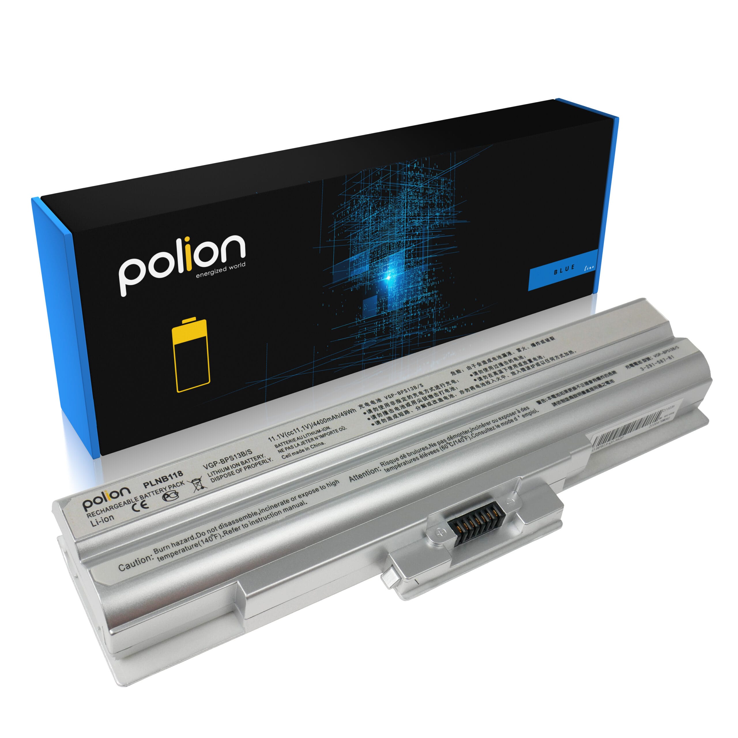Baterie Polion VGP-BPS21B pro notebooky SONY VGP-BPS21A Vaio PCG SVE VGN 4400mAh
