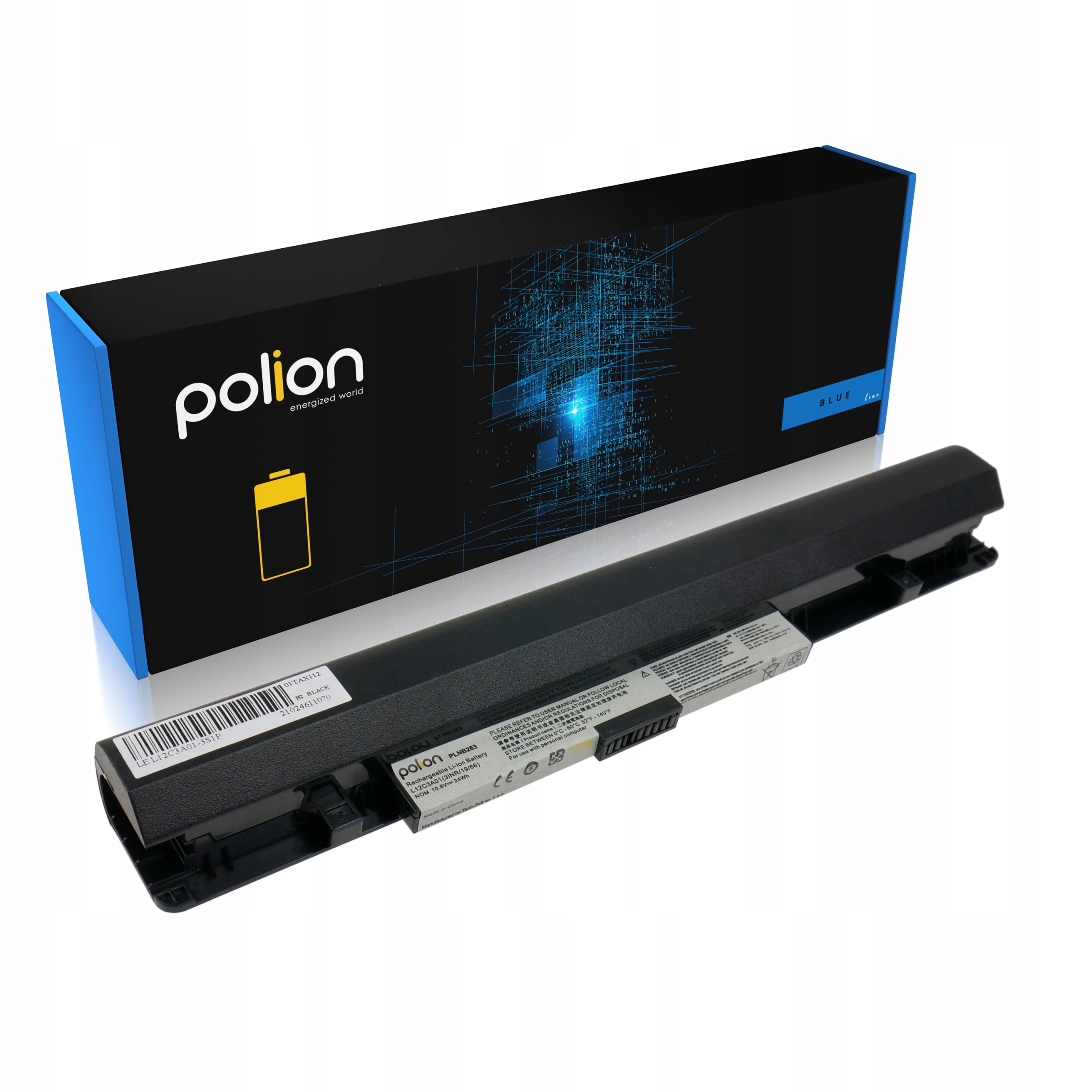 Baterie Polion L12C3A01 pro notebooky LENOVO IdeaPad S210 S215 Touch 2200mAh