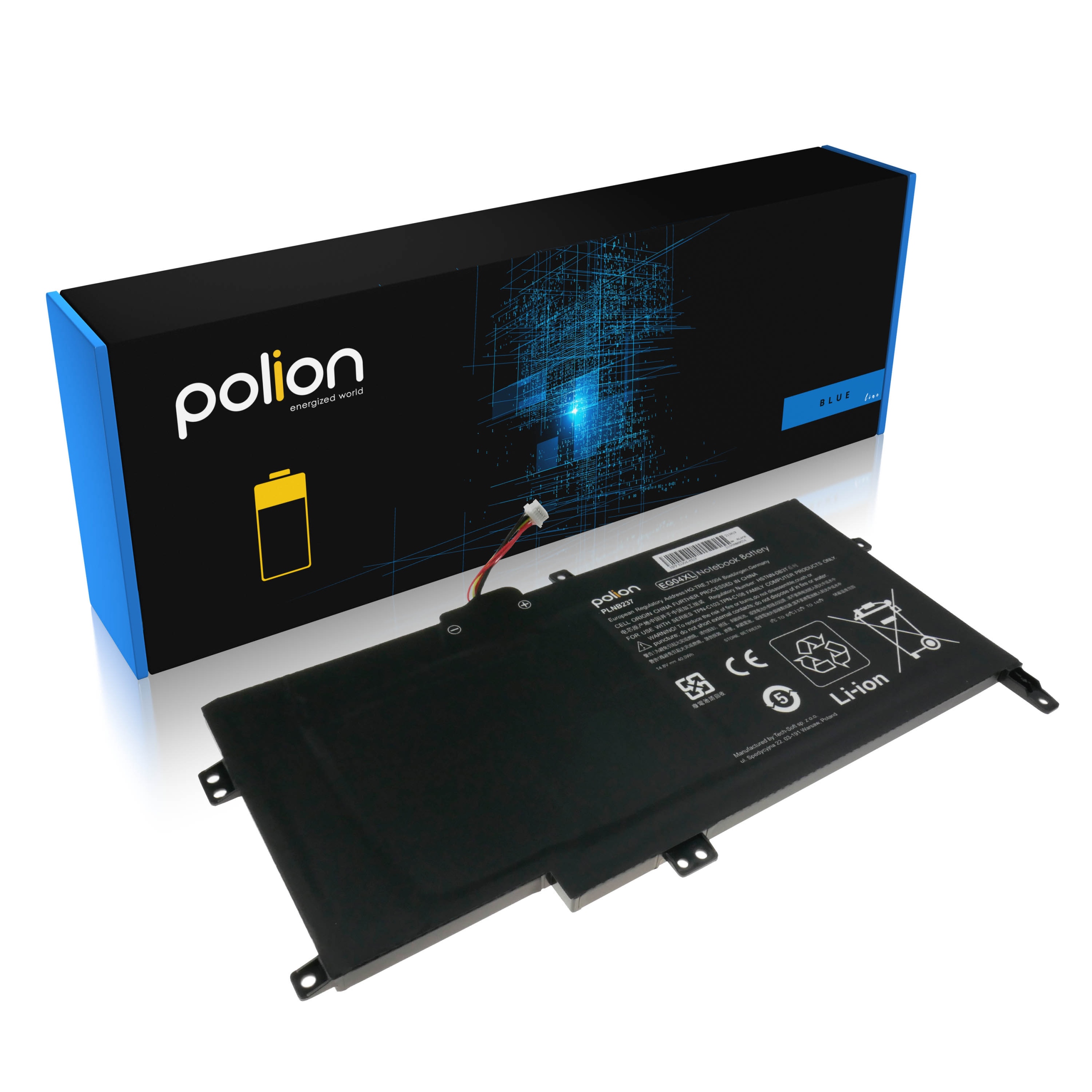 Baterie Polion EG04XL pro notebooky HP 681881-1B1 681881-221 Envy 6 2700mAh