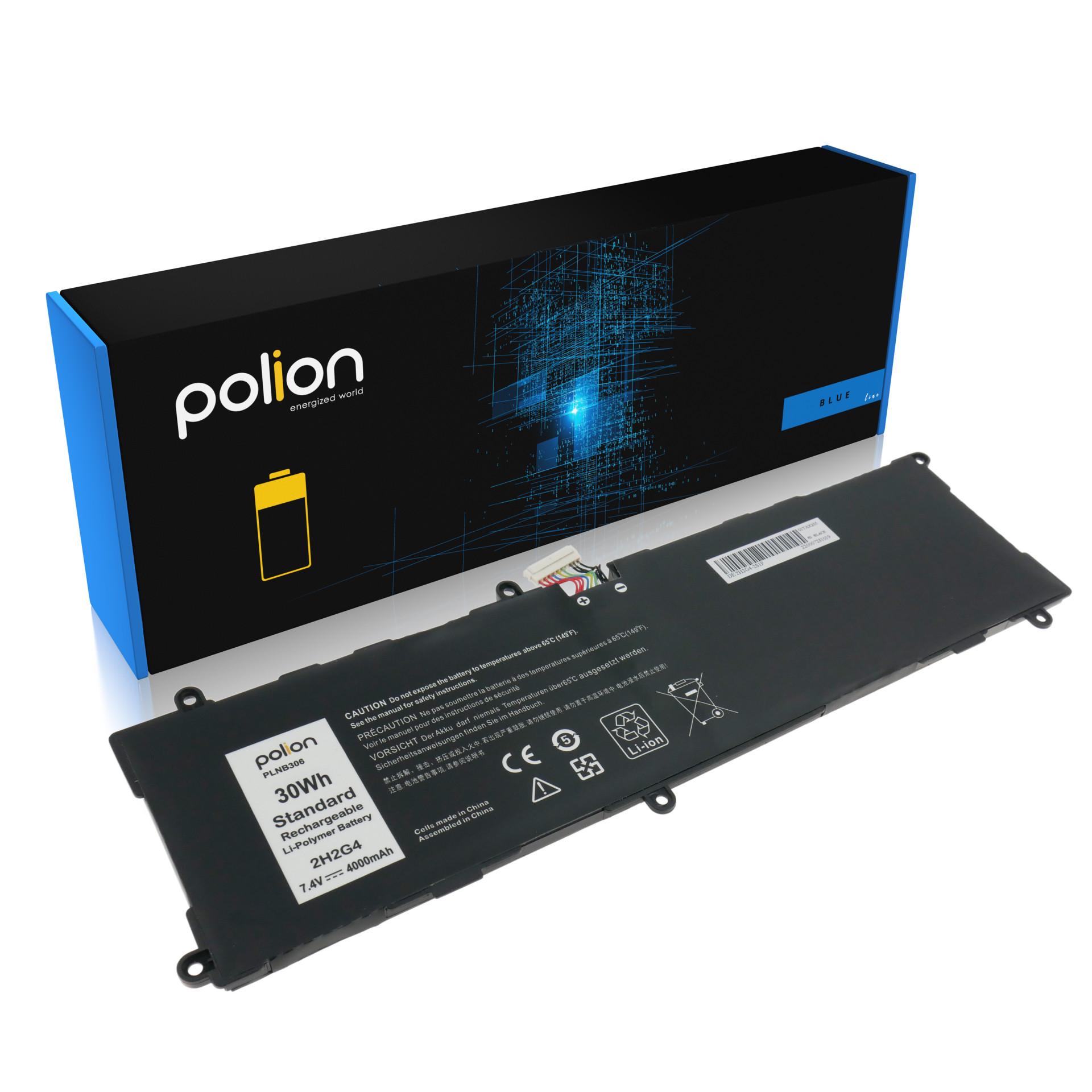 Baterie Polion 2H2G4 pro notebooky DELL Venue 11 Pro 7140 4000mAh
