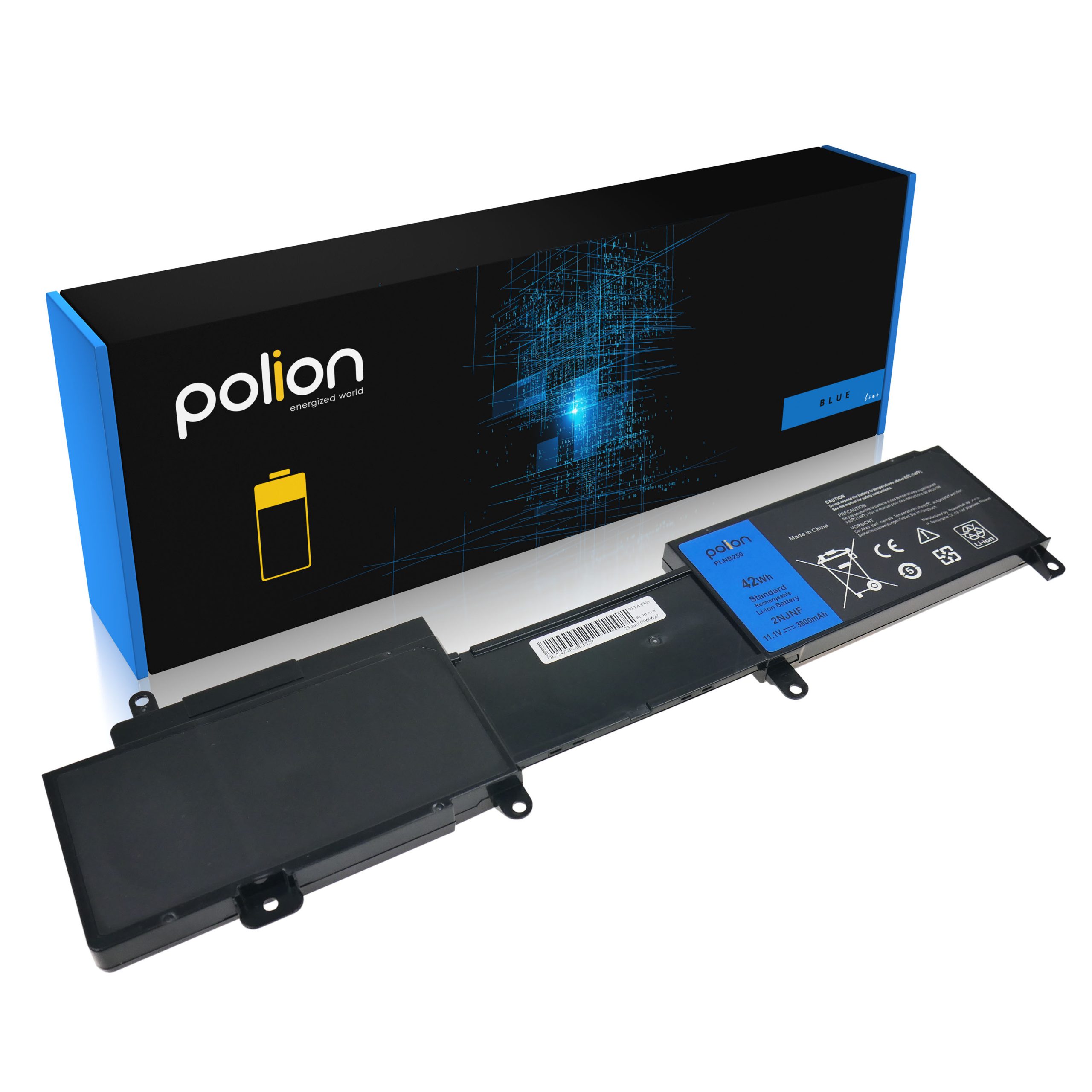 Baterie Polion 911MD pro notebooky DELL 2NJNF Inspiron 14z 5423 P35G 3800mAh