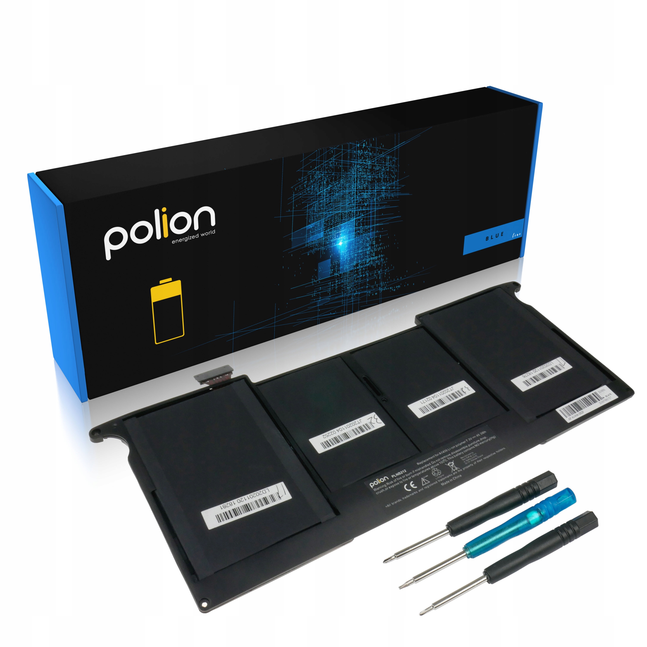 Baterie Polion A1406 pro notebooky APPLE MacBook Air 11 A1370 A1465 4900mAh