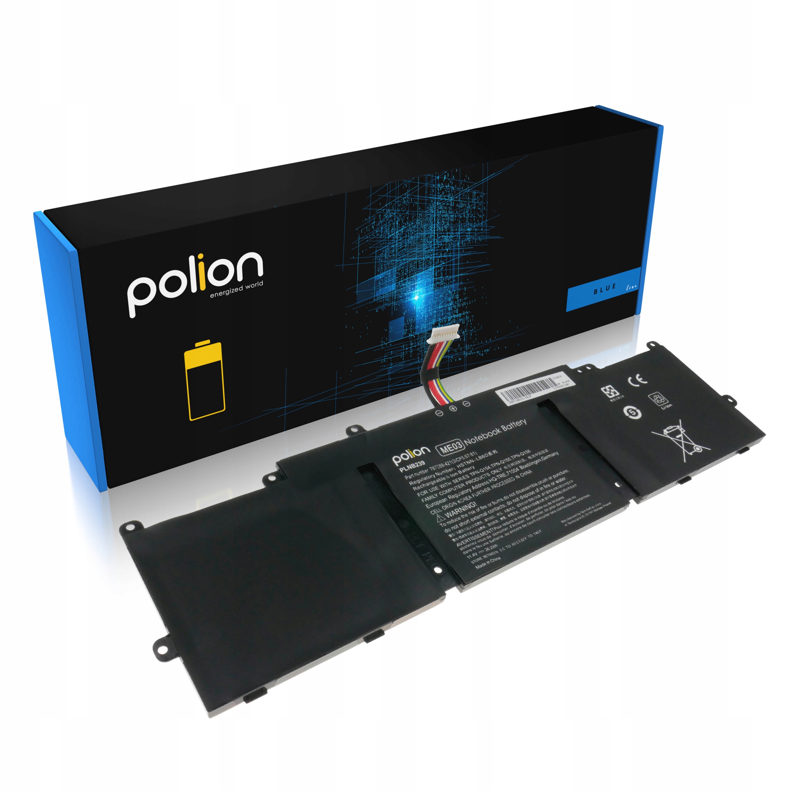 Baterie Polion ME03 pro notebooky HP 787089-421 Stream 11-D 13-C 2300mAh